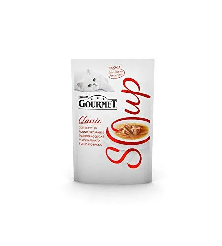 Gourmet Gatto, Soup Tonno e Acciughe, 40 gr