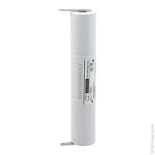 NX - Batteria lampada d'emergenza 3xD ST4 Faston 6.3mm 3.6V 4Ah