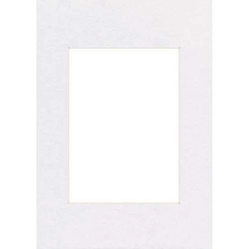 Hama 00063207 Passe-partout, 40 x 50 cm per Foto 30 x 40 cm, Colore: Bianco