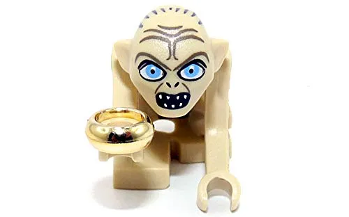 LEGO The Lord of the Rings/ The Hobbit Minifigur : Gollum with golden ring and fish (out of Set 9470) NEW