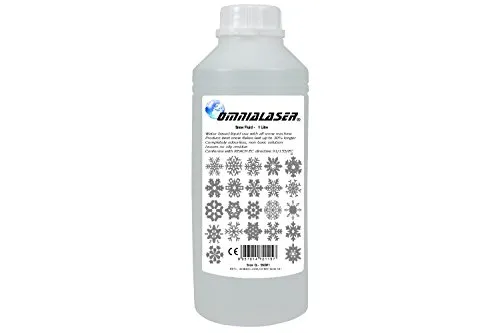 OmniaLaser OL-SNOW1 Liquido Schiuma Adatto a qualisiasi Macchina o generatore di Neve 1 Litro