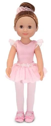 Melissa & Doug- Mine to Love-Victoria 14" Bambola Ballerina Flessibile, Multicolore, 4887