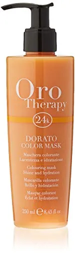 Fanola Oro Therapy Color Mask Dorato Maschera Capelli - 250 Ml