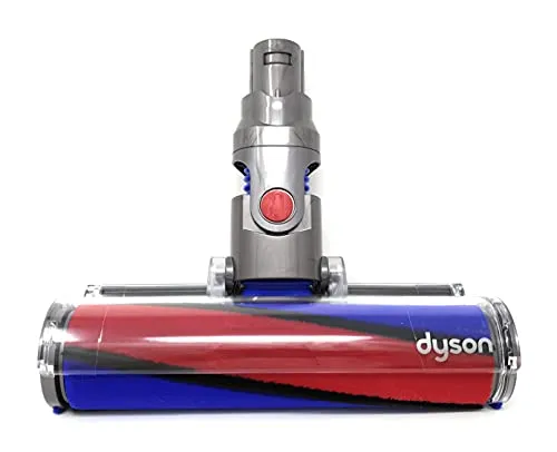 Dyson 966489-01 Testina per aspirapolvere con spazzola, colore ferro/rosso/viola