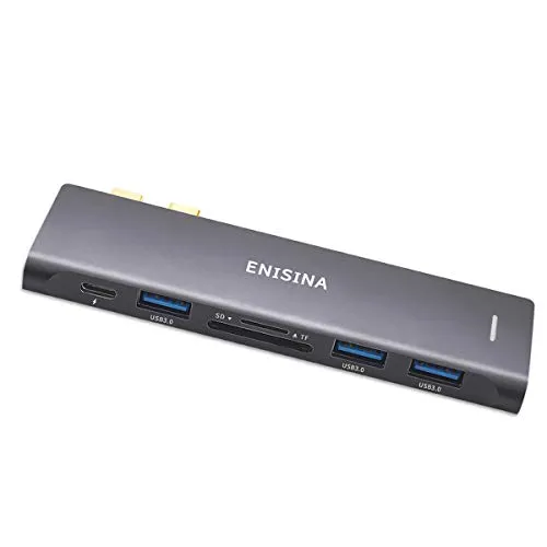 Enisina Adattatore USB C 6 porte USB C Hub con 4K HDMI per dispositivi di tipo C