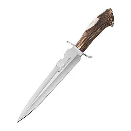 Muela Coltello Bear 24S - Strumento per Caccia, Pesca, Sopravvivenza e bushcraft - Prodotto in Ciudad Real