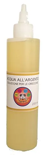 IdroPet Acqua all'argento nano colloidale Soluzione per orecchie