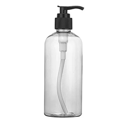 Ruby569y - Bottiglia da viaggio, contenitore per cosmetici e lozioni, con dispenser, 300 ml, trasparente, plastica, Trasparente, 100 ml