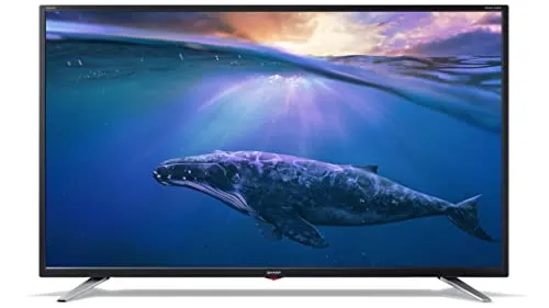 Sharp AQUOS 42CG3 Smart TV LED FULL HD 42” 1920x1080 con Aquos Net+, Netflix, Prime Video, YouTube, harman/kardon Audio, 3x Hdmi, 2x Usb, Wi-Fi