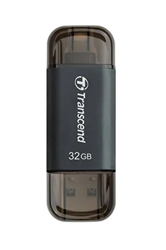 Transcend TS32GJDG300K JetDrive Go 300 32 GB Lightning/USB 3.1 Gen 1 Pennetta per iOS