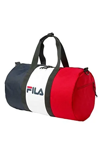 Fila Tedney Duffle Sports Travel Holiday Barrel Gym Training 35L Holdall Bag Multi L