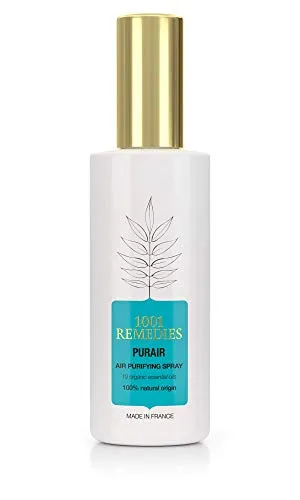 1001 Remedies Spray Purificante - Tea Tree Profumatori Ambiente con Lavanda, Olio Essenziale Eucalipto - Erba Spray, Rinfresca Aria - Tutti Natural e Vegano