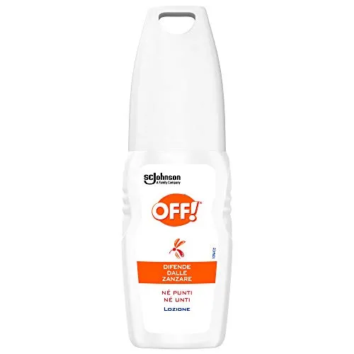 OFF! Insetto Repellente Né Punti Né Unti, 100 ml