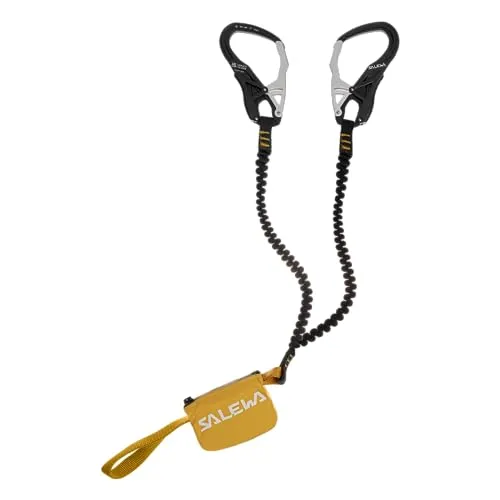 SALEWA Set per Via ferrata Ergo Core, Black-Yellow