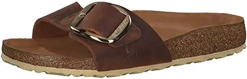 Birkenstock Sandali da donna Madrid Big Buckle, Marrone (marrone), 42 EU