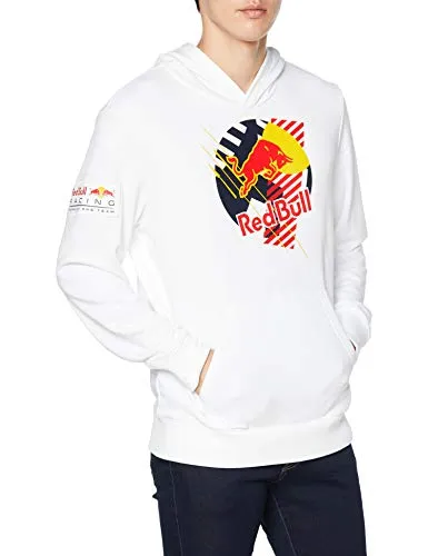 Red Bull Racing Dynamic Felpa con Cappuccio, Uomini XX-Large - Abbigliamento Ufficiale