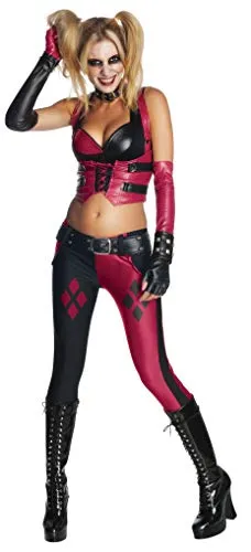 Costume Harley Quinn Arkham City da donna - L