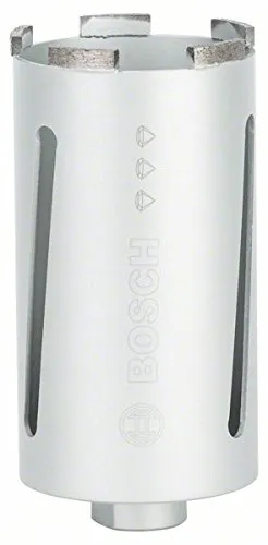 BOSCH, 2608587325, Diamante Trockenbohrkrone G 1/2 pollice, migliore per la Universal, 82 millimetri, 150 mm, 5, 7 millimetri