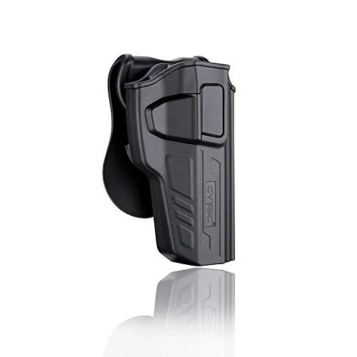 CYTAC Fondina tattica di sicurezza per pistola di livello II, adatta a Beretta 92/92 FS, GIRSAN Regard MC, serie R-Defender G4, CY-T92G4