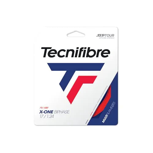 Tecnifibre X-One Biphase Tennis String Rosso (17G Rosso)