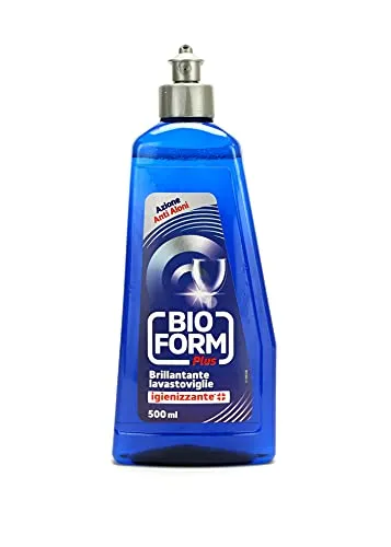 Bioform Plus Brillantante Lavastoviglie igienizzante 500ml, Liquido