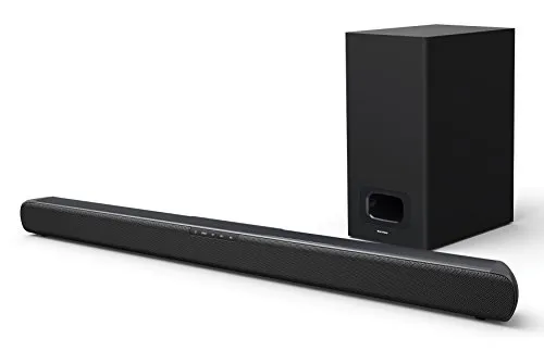 Karcher SB 800S Soundbar per TV TV Soundbar con subwoofer – Sistema audio Bluetooth Surround 2.1 con telecomando – HDMI ARC/Ingresso ottico/USB/AUX