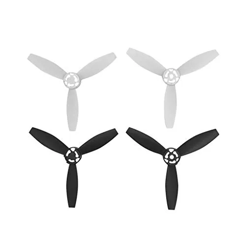 WT-DDJJK Elica per Drone, eliche in plastica 4 Pezzi Lama per elica a sgancio rapido per Parrot Bebop 2 Drone / fpv2.0