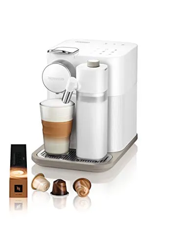 Nespresso Gran Lattissima EN650.W, Macchina da caffè di De'Longhi, Sistema Capsule Nespresso, Serbatoio acqua 1.3L, colore White