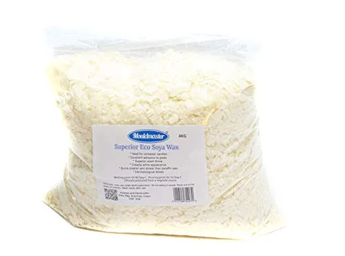 Moldmaster - Cera di soia naturale, 4 kg, colore bianco