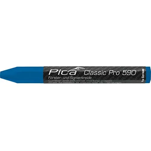 Pica 12 Pz Matite Falegname Muratore Carpentiere Classic Pro 590 12x120 mm Blu