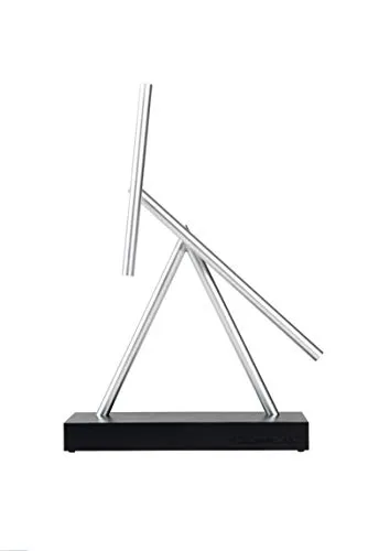 The Swinging Sticks™ Mini Replica 2.0 – Nero & Alluminio, illusione di movimento perpetuo