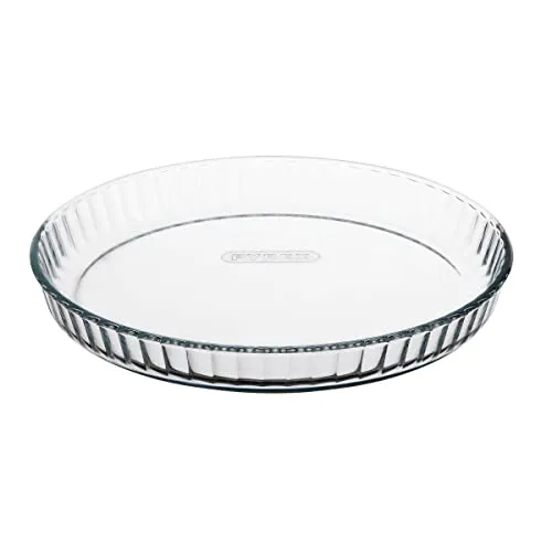 Pyrex Bake&EnjoY Stampo crostata in vetro borosilicato 28x3,6cm