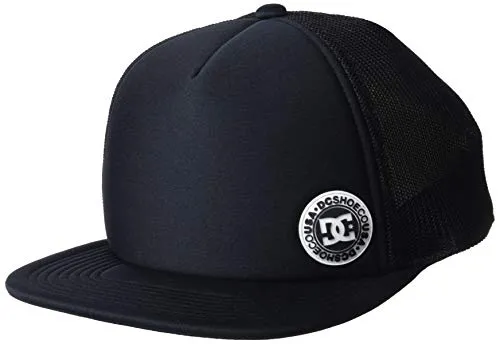 DC Shoes Balderson, Berretto da Baseball Uomo, Nero (Black Kvj0), Unica (Taglia Produttore: 1SZ)