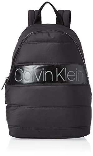 Calvin Klein Puffer Round Backpack - Borse a spalla Uomo, Nero (Black), 1x1x1 cm (W x H L)