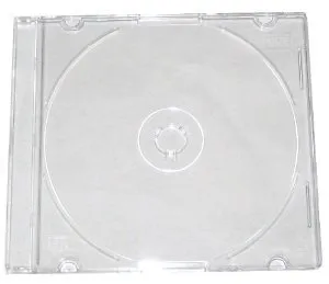 Vision Media custodie sottili e trasparenti,5.2mm,per CD,confezione da 10