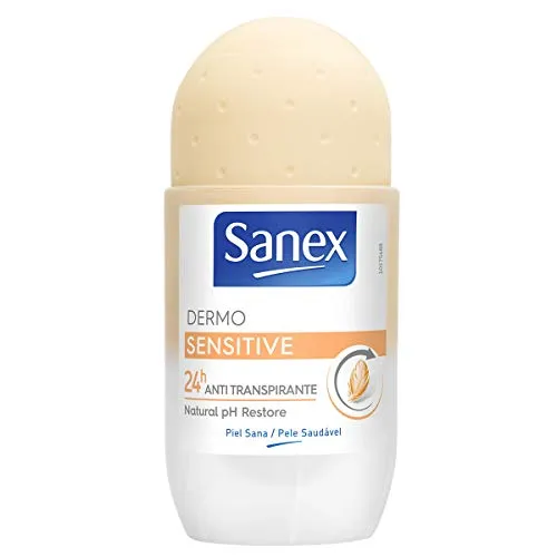 Sanex Deodorante, Dermo Sensitive Deo Roll-On, 50 ml