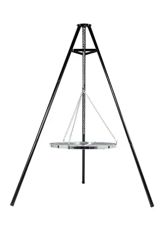 BBGrill Hanging, Nero, 148 x 82 x 106 cm, BBQ Tripod