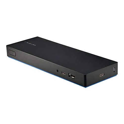 HP Dock G4 Docking Station USB-C (3FF69AA) - GigE 90 Watt GB per laptop, monitor aziendali e workstation, colore: Nero