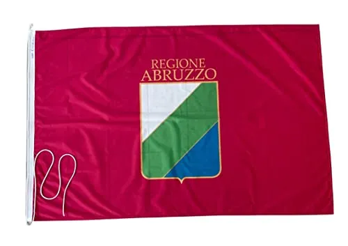 NS | Bandiera Regione Abruzzo cm 100x150 in Tessuto Nautico 130 gr