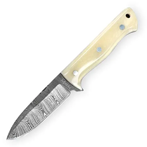 Coltello da caccia Perkin Damasco con fodero Sharp SK700