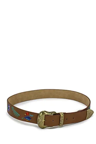 Desigual Cintura donna Belt Mamita 19SARP05 90 cuoio