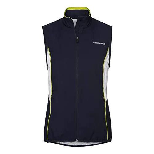 HEAD Gilet Club W, Abbigliamento Tennis Donna, Blu, S