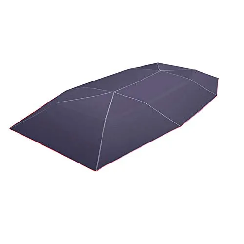 KKmoon Ombrello per Auto Copertura Parasole Tenda in Tessuto Oxford 4 * 2,1m Protezione UV Universale, Blu Navy