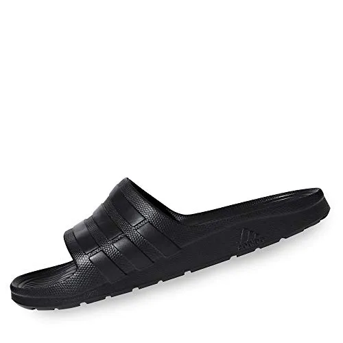 Adidas Duramo Slide, Ciabatte da Unisex Adulto, Nero (Cblack/Cblack/Cblack), 47 EU (12 UK)