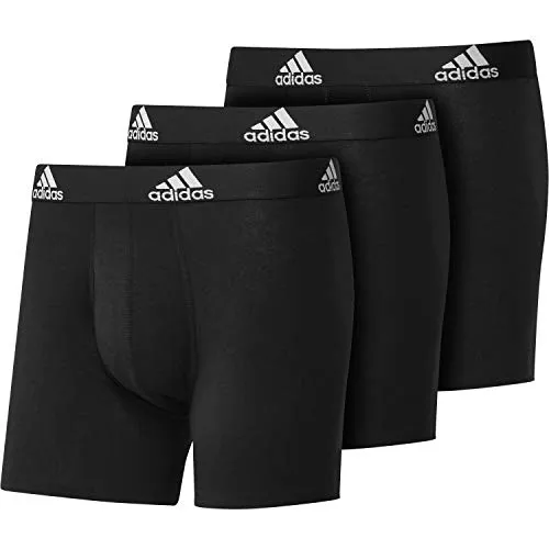 adidas BOS Brief 3pp, Slip da Uomo, Black, M