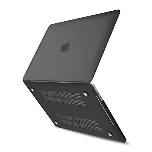 Cover MacBook PRO 16", Custodia Sottile e Leggera Clear Case per MacBook PRO 16" 2019 (Black)