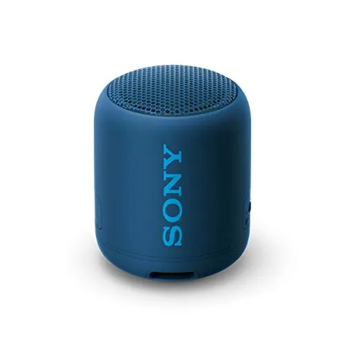 SRS-XB12 - Speaker wireless portatile con EXTRA BASS, Impermeabile e resistente alla polvere IP67, Batteria fino a 16 ore, Bluetooth, Blu