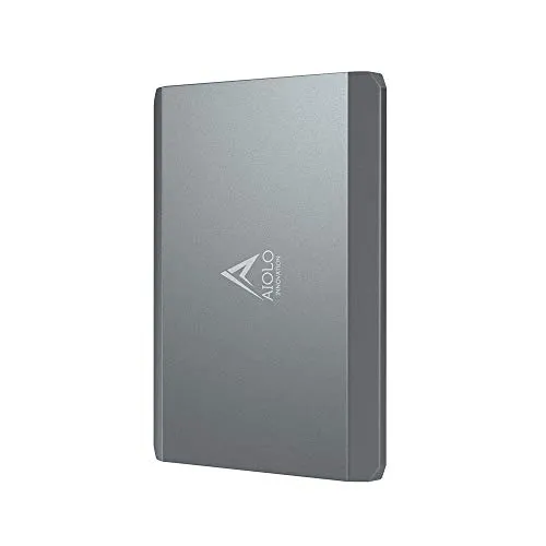 Hard Disk Esterno 2TB-2,5" Portatile in alluminio Type C SATA HDD Storage per Xbox，Ps4，Desktop, Laptop, MacBook, Chromebook Wii u,TV