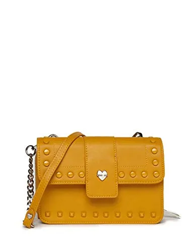 Motivi : Mini bag scomponibile con borchie Giallo 02 (Italian Size)