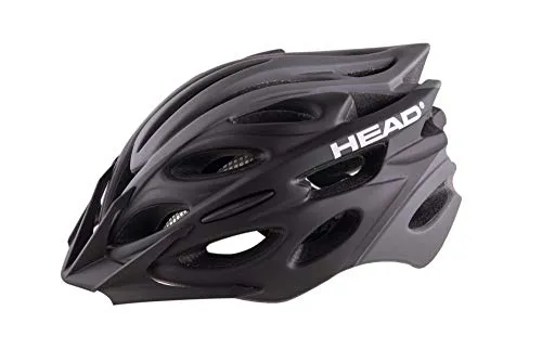 Head Bike Casco MTB W07 in-Mould, Bici Unisex Adulto, Grigio, Large
